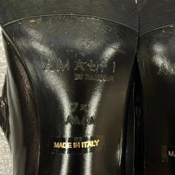 [US7.5N-4A]Amalfi by Rangoni Patent Leather Mary Jane with 3  Straps Block Heel - Picture 7 of 8